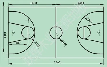 篮球场尺寸图片详解（适合篮球爱好者和场馆设计者）-第2张图片-www.211178.com_果博福布斯