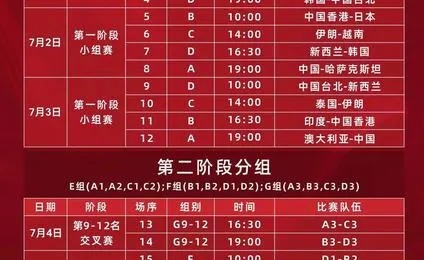 亚青赛u20赛程直播时间安排及观看方式-第3张图片-www.211178.com_果博福布斯